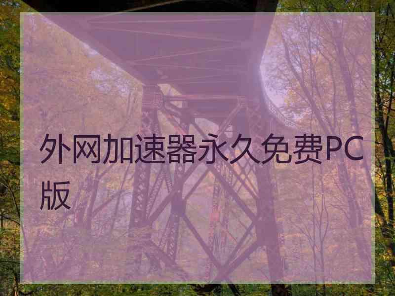 外网加速器永久免费PC版 外网加速器永久免费PC版