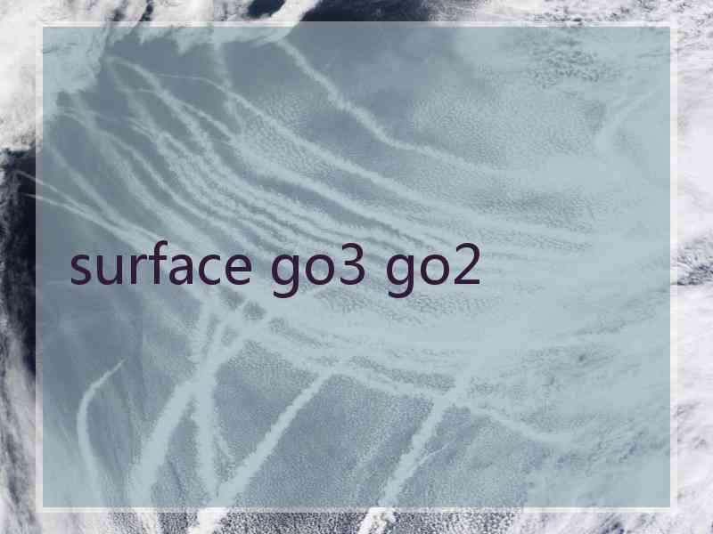 surface go3 go2 surface go3 go2