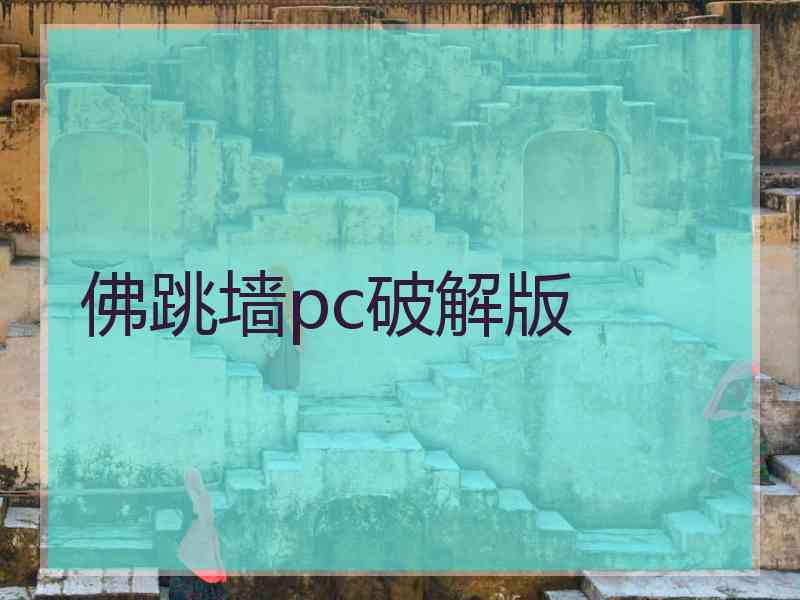 佛跳墙pc破解版
