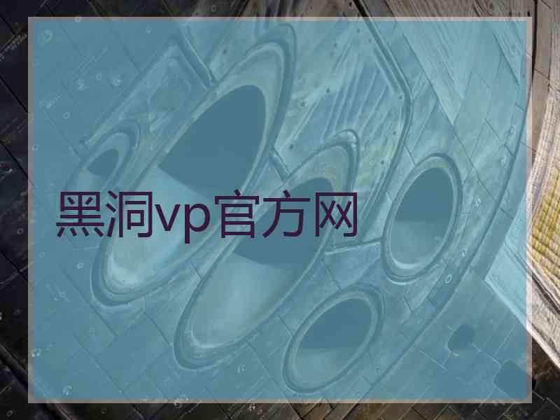 黑洞vp官方网