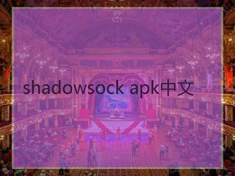shadowsock apk中文