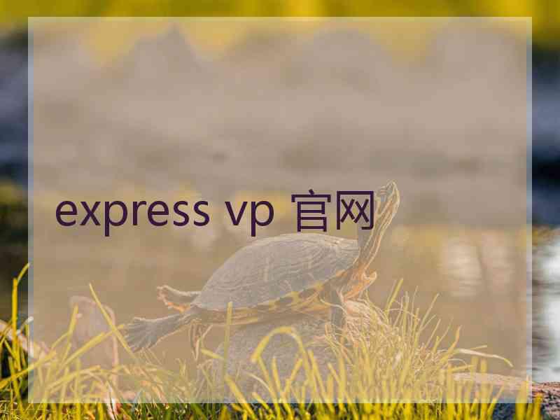 express vp 官网