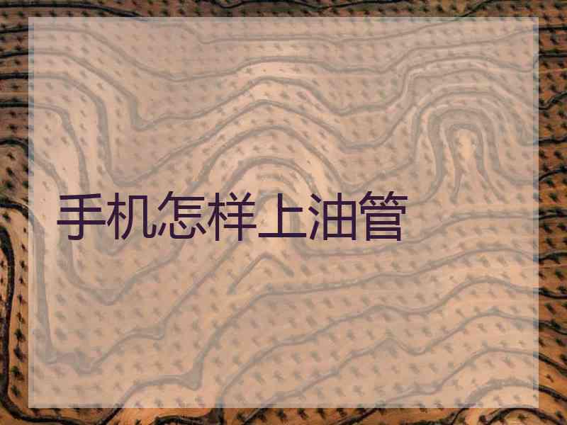 手机怎样上油管