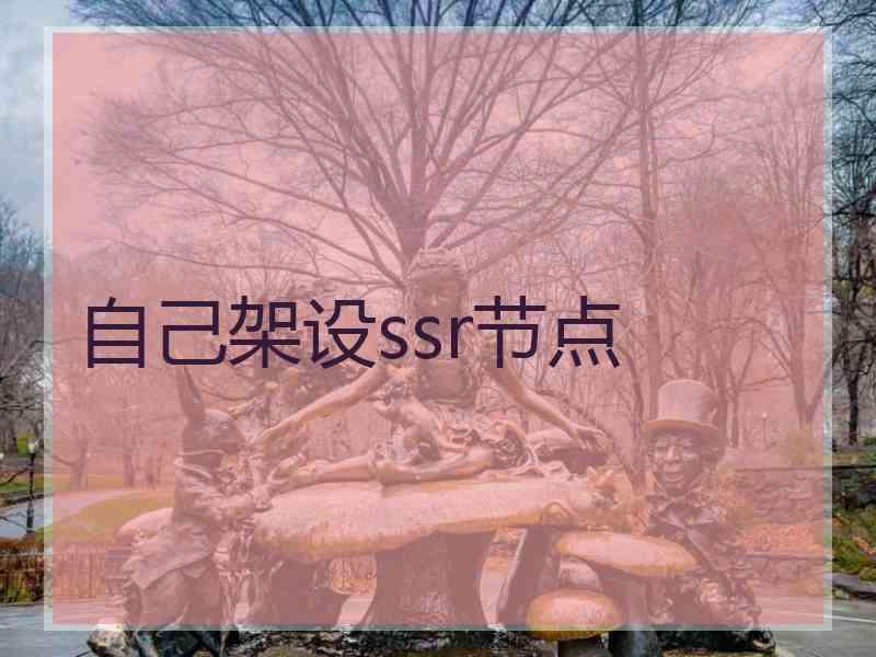 自己架设ssr节点