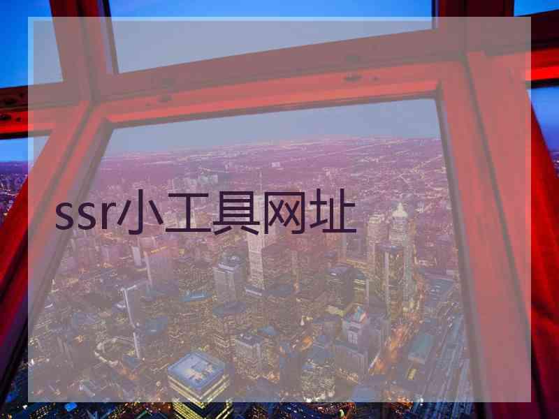 ssr小工具网址