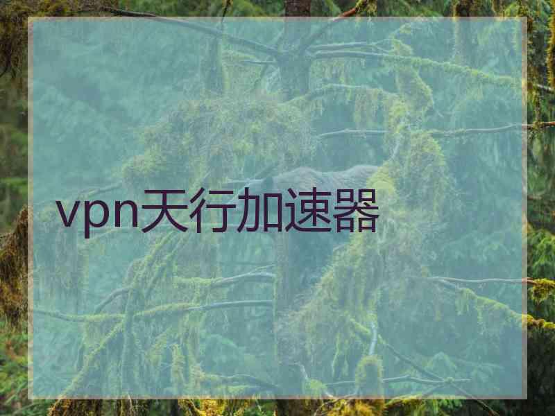 vpn天行加速器