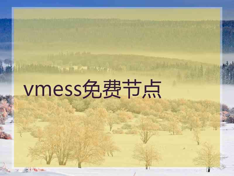 vmess免费节点