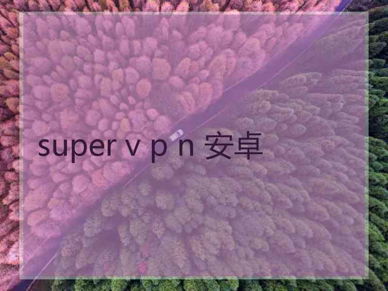super v p n 安卓