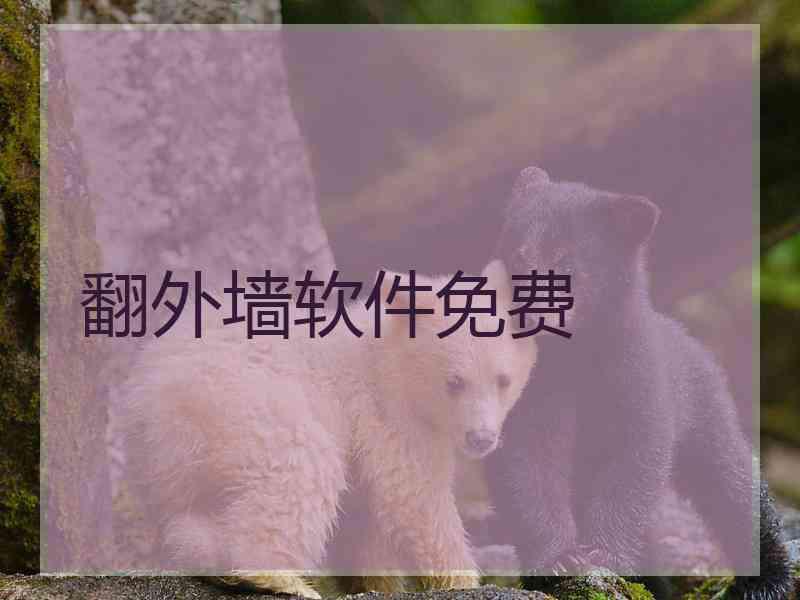 翻外墙软件免费