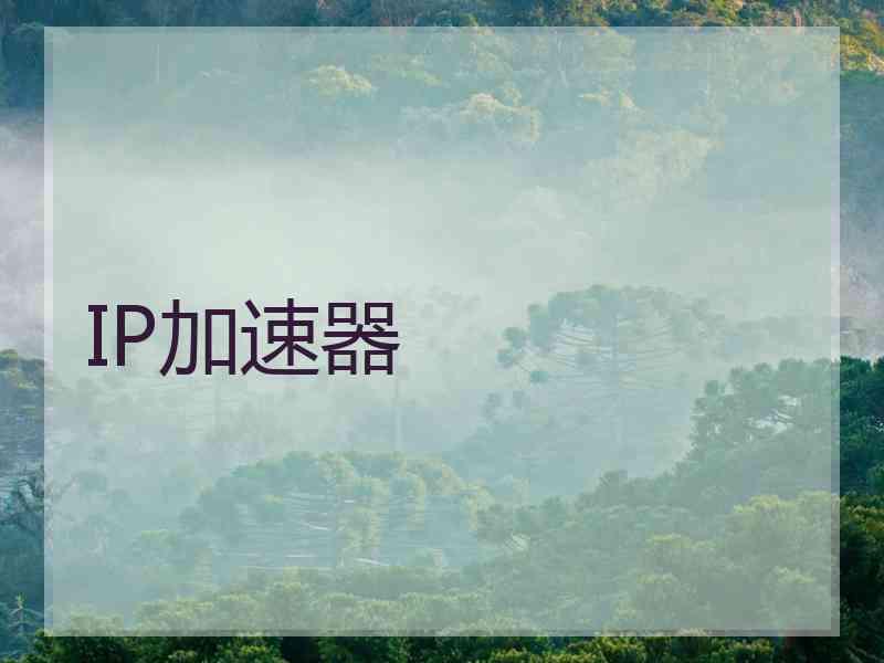 IP加速器