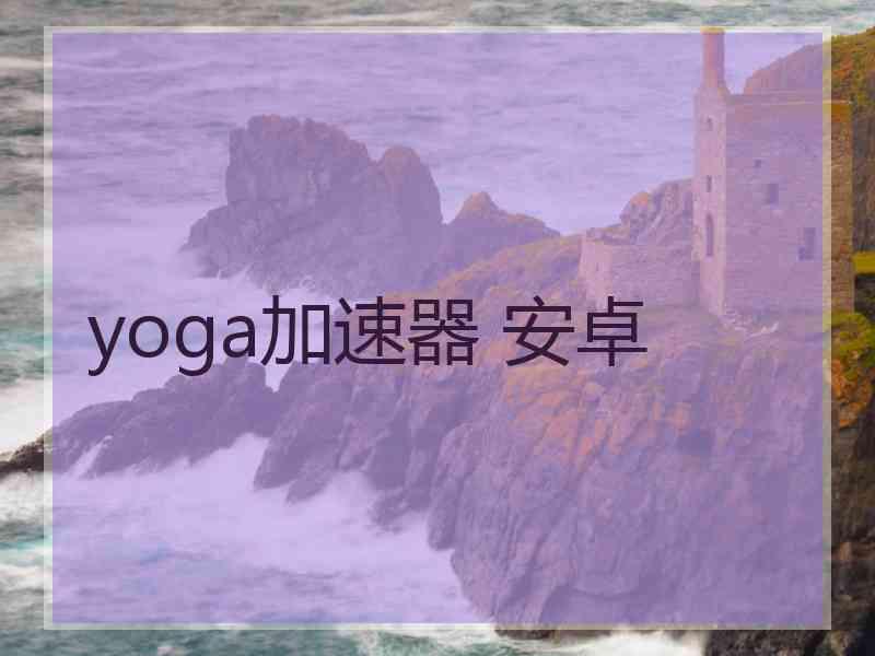 yoga加速器 安卓