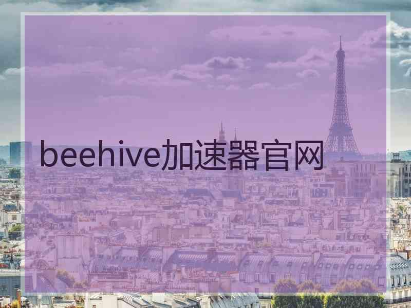 beehive加速器官网