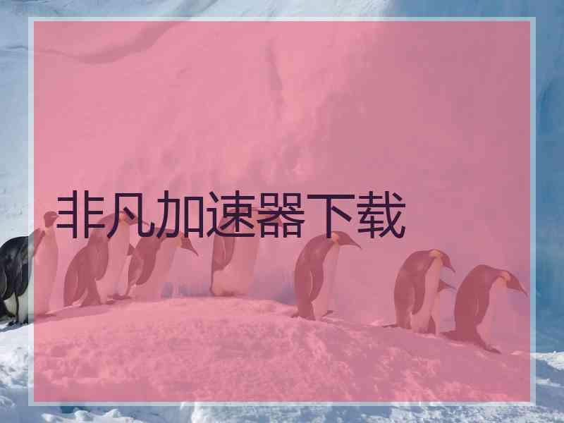 非凡加速器下载