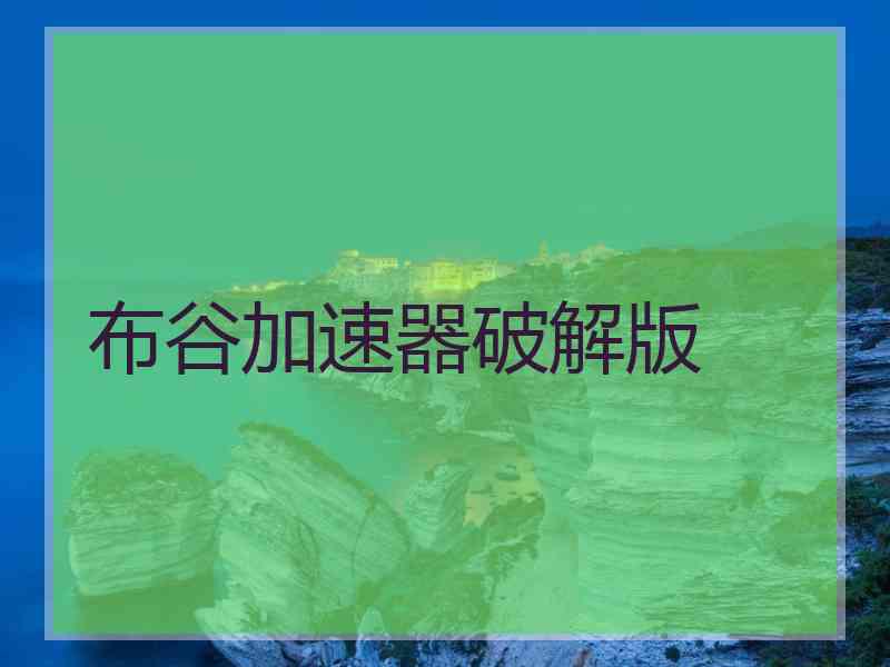 布谷加速器破解版